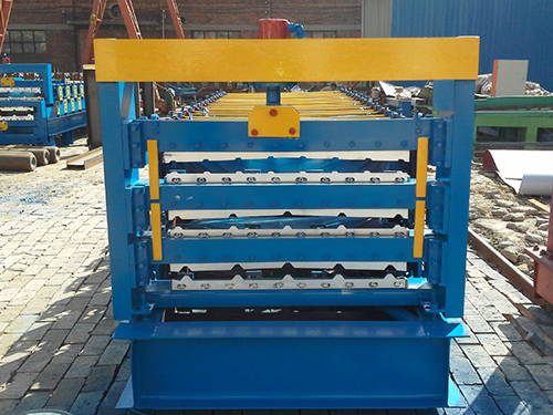 打包箱房压瓦机